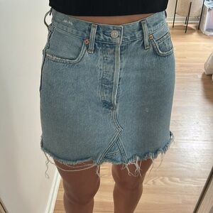 Citizen of Humanity Denim Mini Skirt Size 25